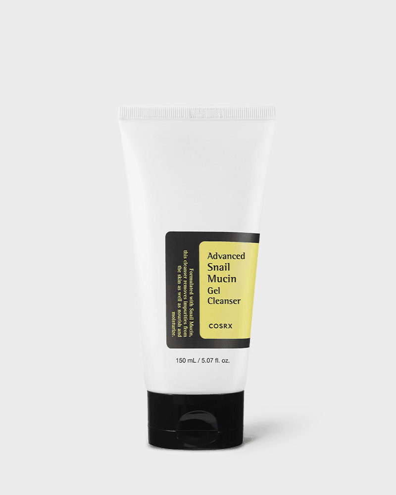 advanced snail mucin gel cleanser cosrx official 1