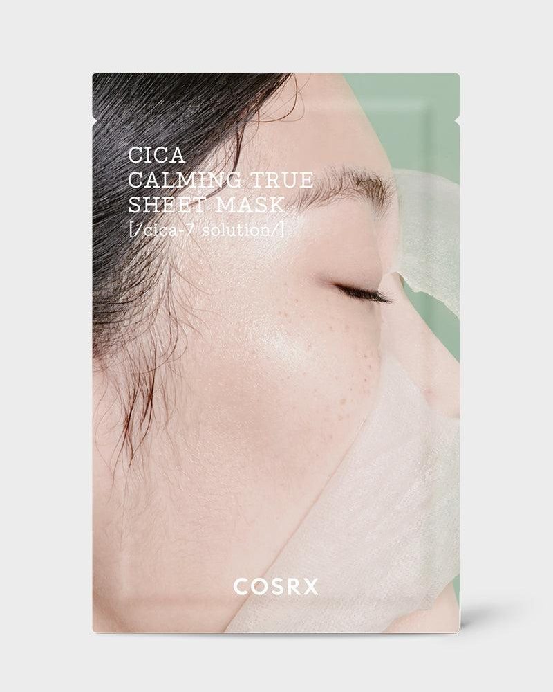 pure fit cica calming true sheet mask cosrx official 1