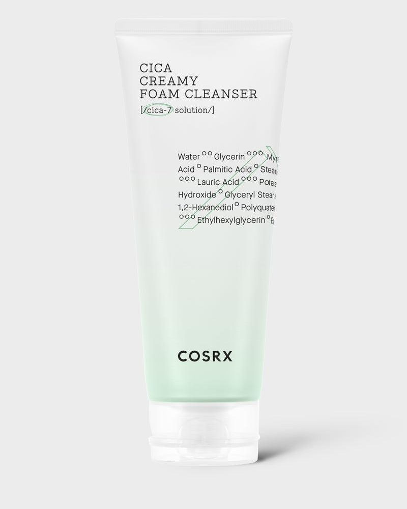 pure fit cica creamy foam cleanser cosrx official 1